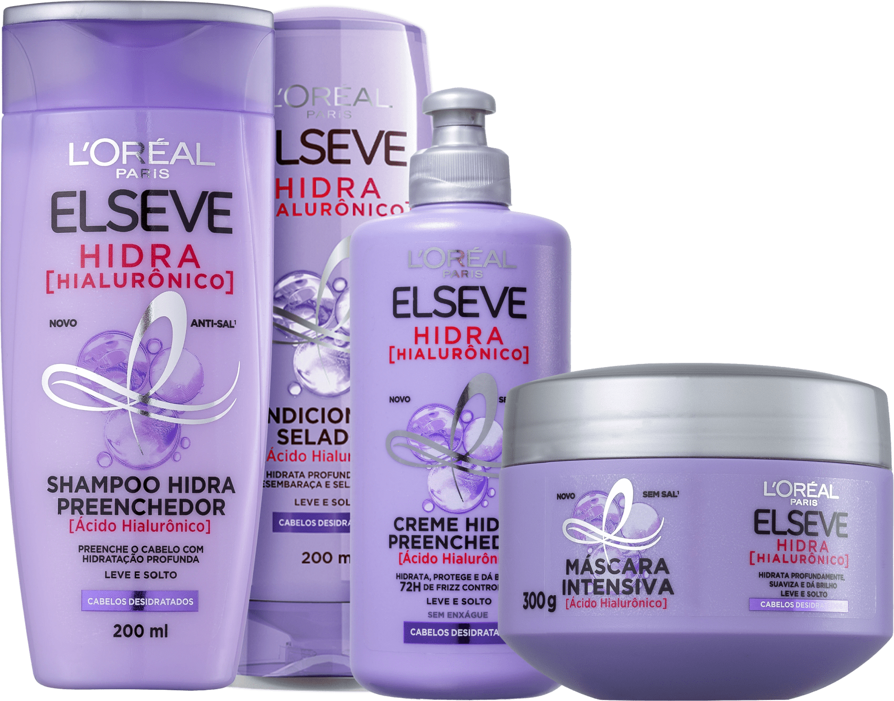 Kit Elseve L'Oréal Hidra Hialurônico Completo Beleza na Web