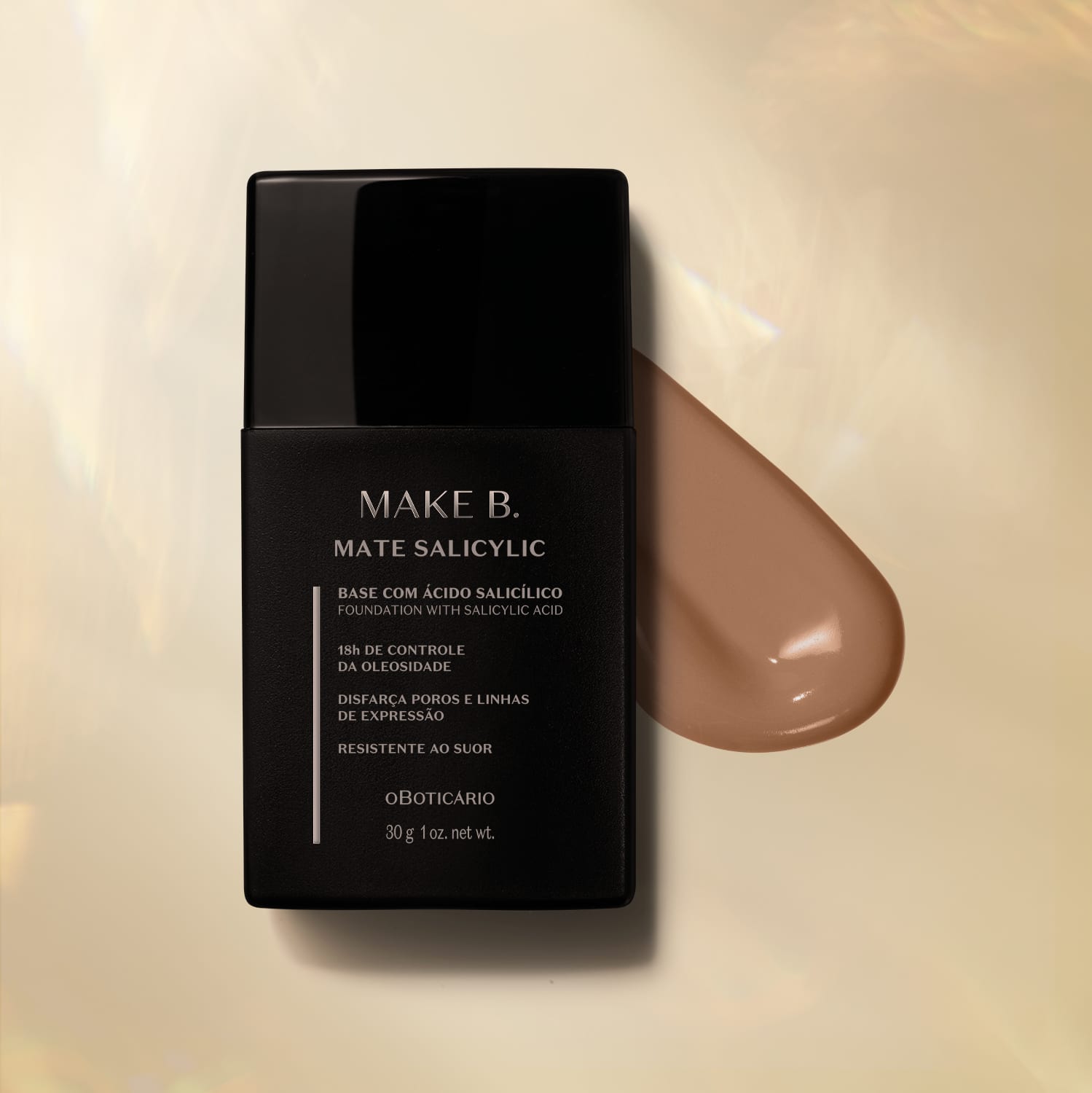 Base o Boticário Make B Mate Salicylic 220 Beleza na Web