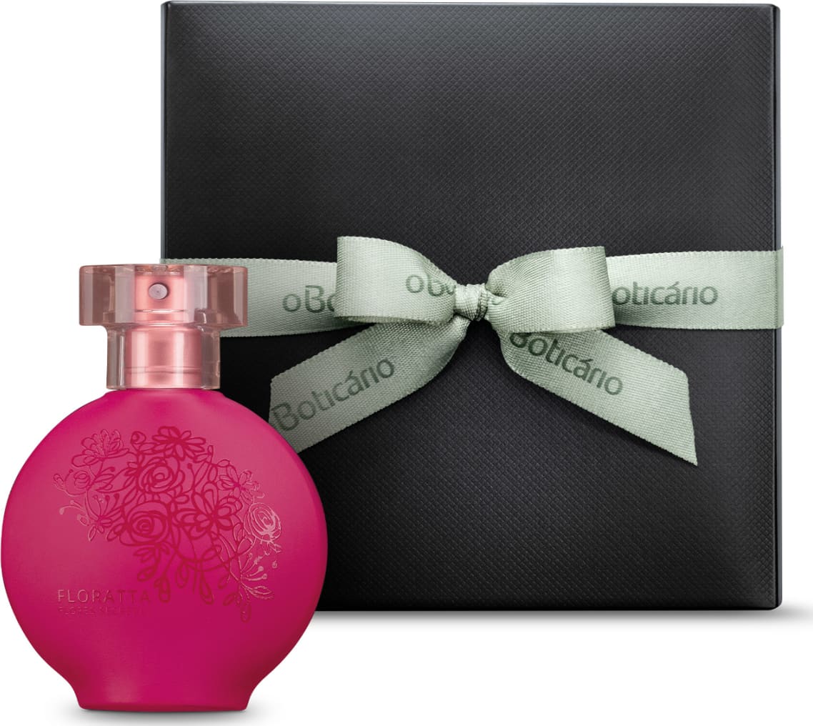 Combo Presente Floratta Flores Secretas: Desodorante Colônia 30ml + Caixa de Presente