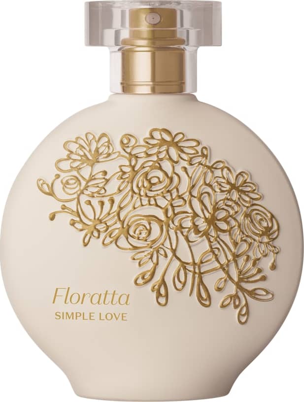 Combo Floratta Simple Love: Desodorante Colônia 75ml + Body Spray 100ml + Loção Hidratante Desodorante 200ml