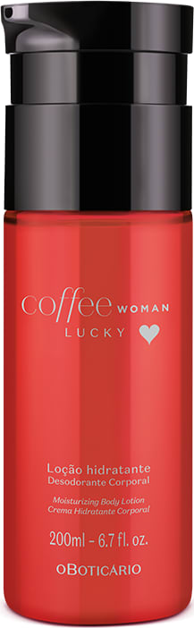 Coffee Woman Lucky Desodorante Colônia O Boticário 100ml - Beauty Pharma  Cosméticos Ltda