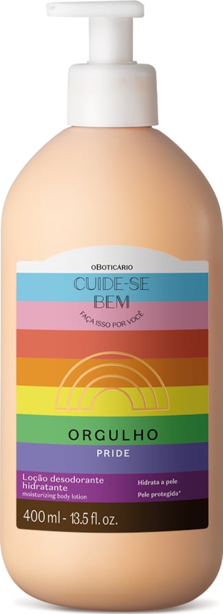 Combo Orgulho Edição Limitada: Insensatez Desodorante Colônia 100ml + Balm Labial Intense + Loção Corporal Cuide-se Bem 400ml