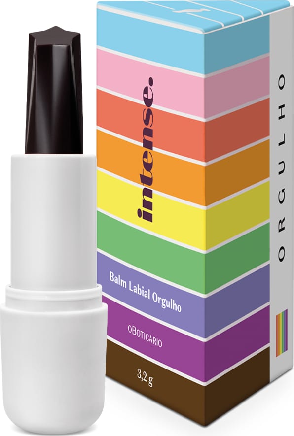 Combo Orgulho Edição Limitada: Insensatez Desodorante Colônia 100ml + Balm Labial Intense + Loção Corporal Cuide-se Bem 400ml
