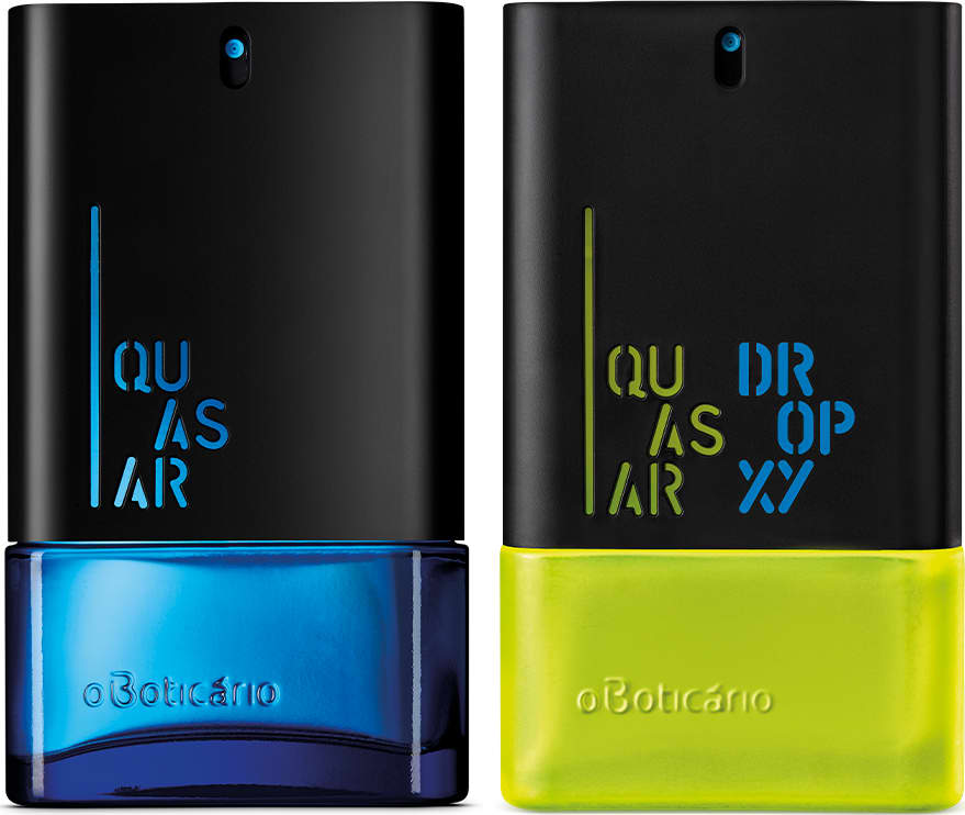 Combo Presente Tal Pai e Tal Filho Fragrâncias: Quasar 100ml + Quasar Drop XY 100ml
