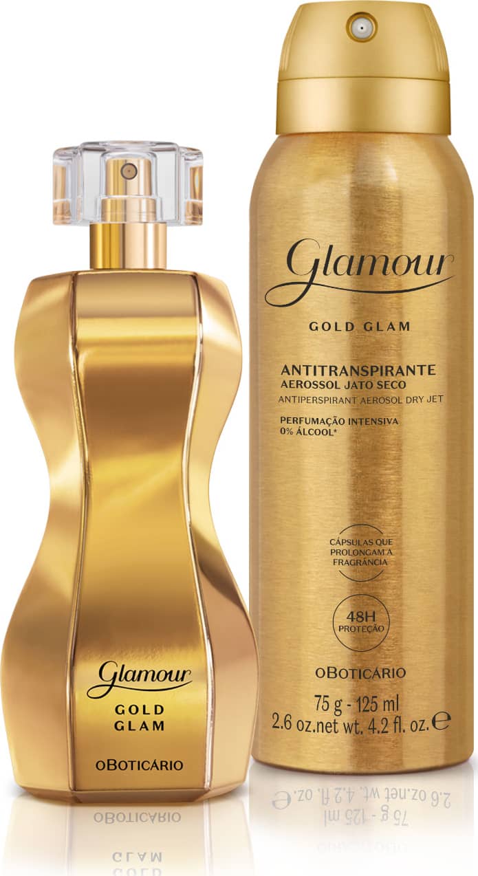 Glamour Gold Glam Desodorante Colônia 75ml