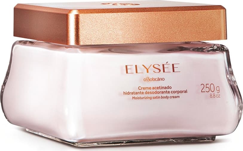 o Boticário Elysée Creme Hidratante 250ml Belezanaweb