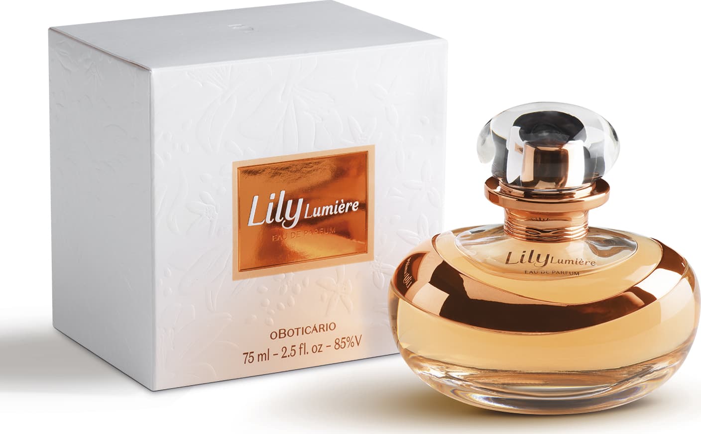 Eau De Parfum O Boticário Lily Lumiére 75ml