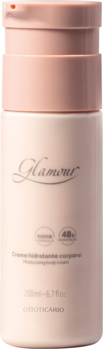 Kit Presente Glamour: Desodorante Colônia 75ml + Creme Corporal 200ml + Creme de Mãos 50g