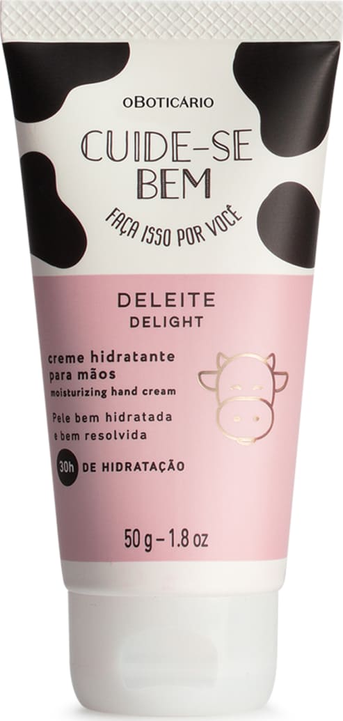 Kit Presente Cuide-se Bem Deleite: Loção Hidratante Desodorante Corporal 200ml + Body Splash 200ml + Creme de Mãos 50g