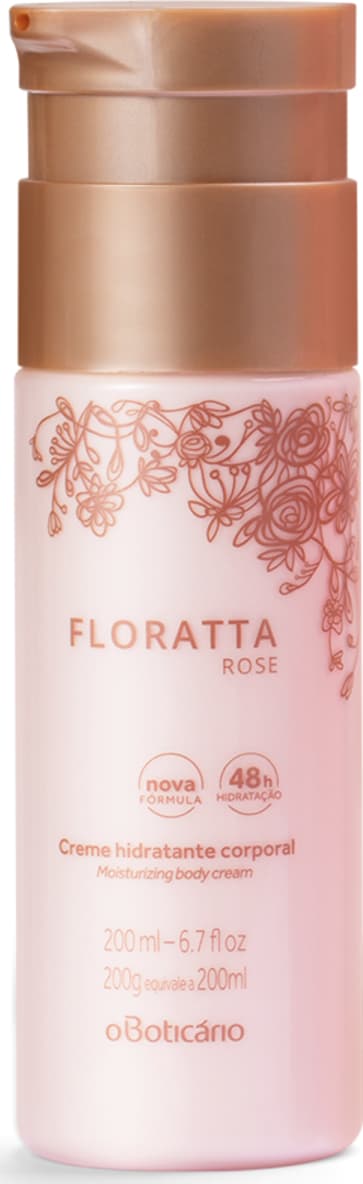 Kit Presente Dia das Mães Floratta: Rose Desodorante Colônia 75ml + Loção Corporal 200ml + Red Desodorante Colônia 30ml