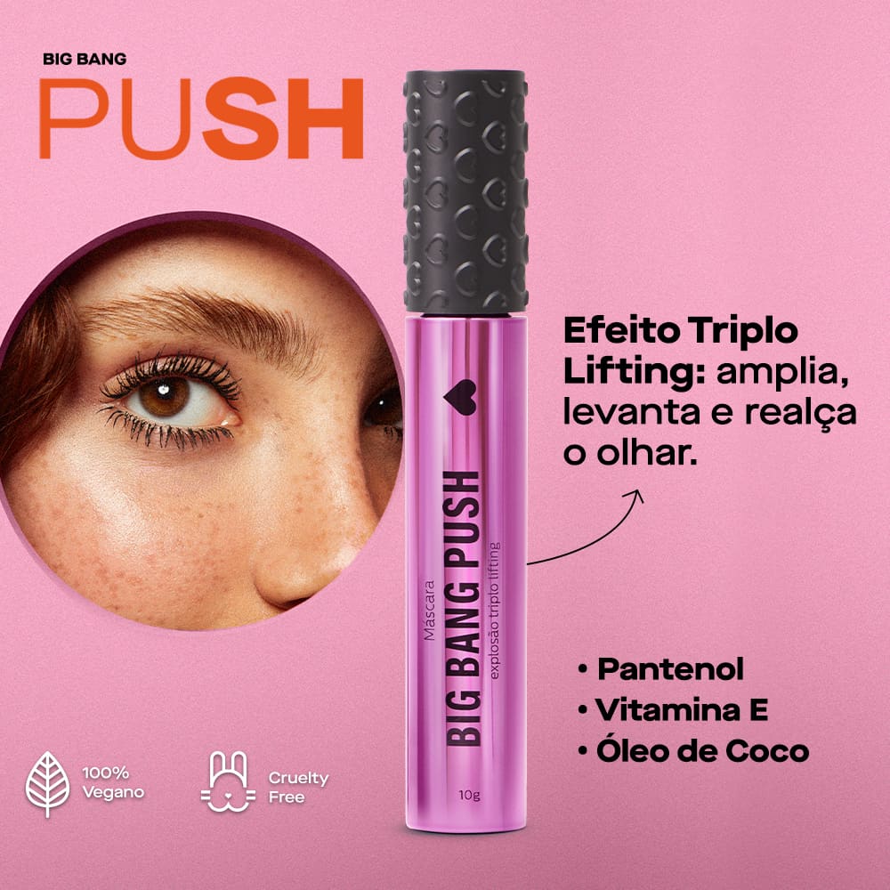 Máscara de Cílios Big Bang Push Quem Disse, Berenice? 10g | O Boticário