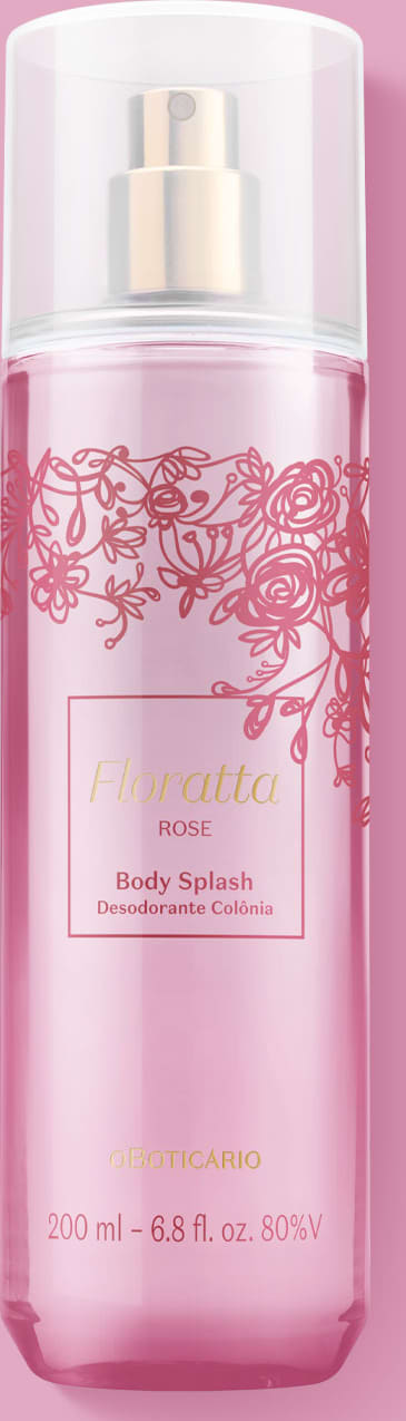 Body Splash Desodorante Colônia Floratta Rose ml O Boticário