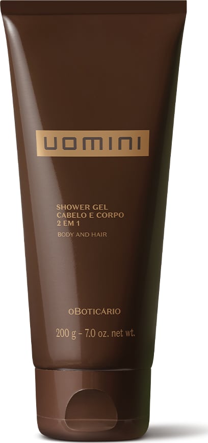 Kit Presente Dia dos Pais Uomini: Desodorante Colônia 100ml + Shower Gel 200g + Body Spray 100ml