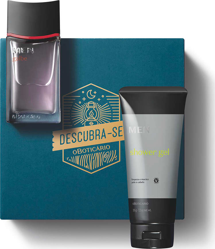 Kit Presente Dia dos Pais MEN Galbe: Desodorante Colônia 100ml + Shower Gel 3 em 1 205g