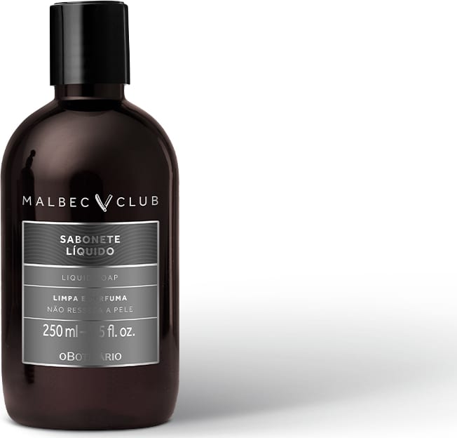 Kit Presente Malbec: Desodorante Colônia 100ml + Loção Corporal 250ml + Sabonete Líquido Corporal 250ml
