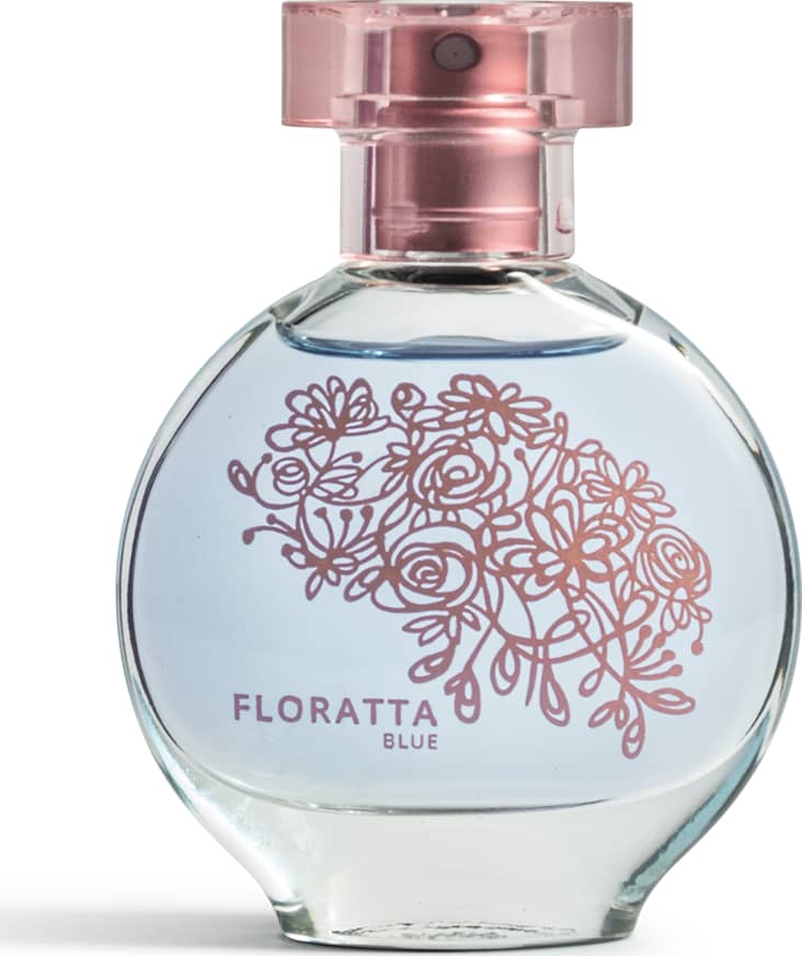 Kit Presente Dia dos Pais Floratta Flowers Perfumaria: Flores Secretas 30ml + Blue 30ml + Rose 30ml