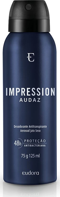 Kit Impression Audaz Eau de Parfum + Desodorante Antitranspirante Aerossol + Mochila Masculina