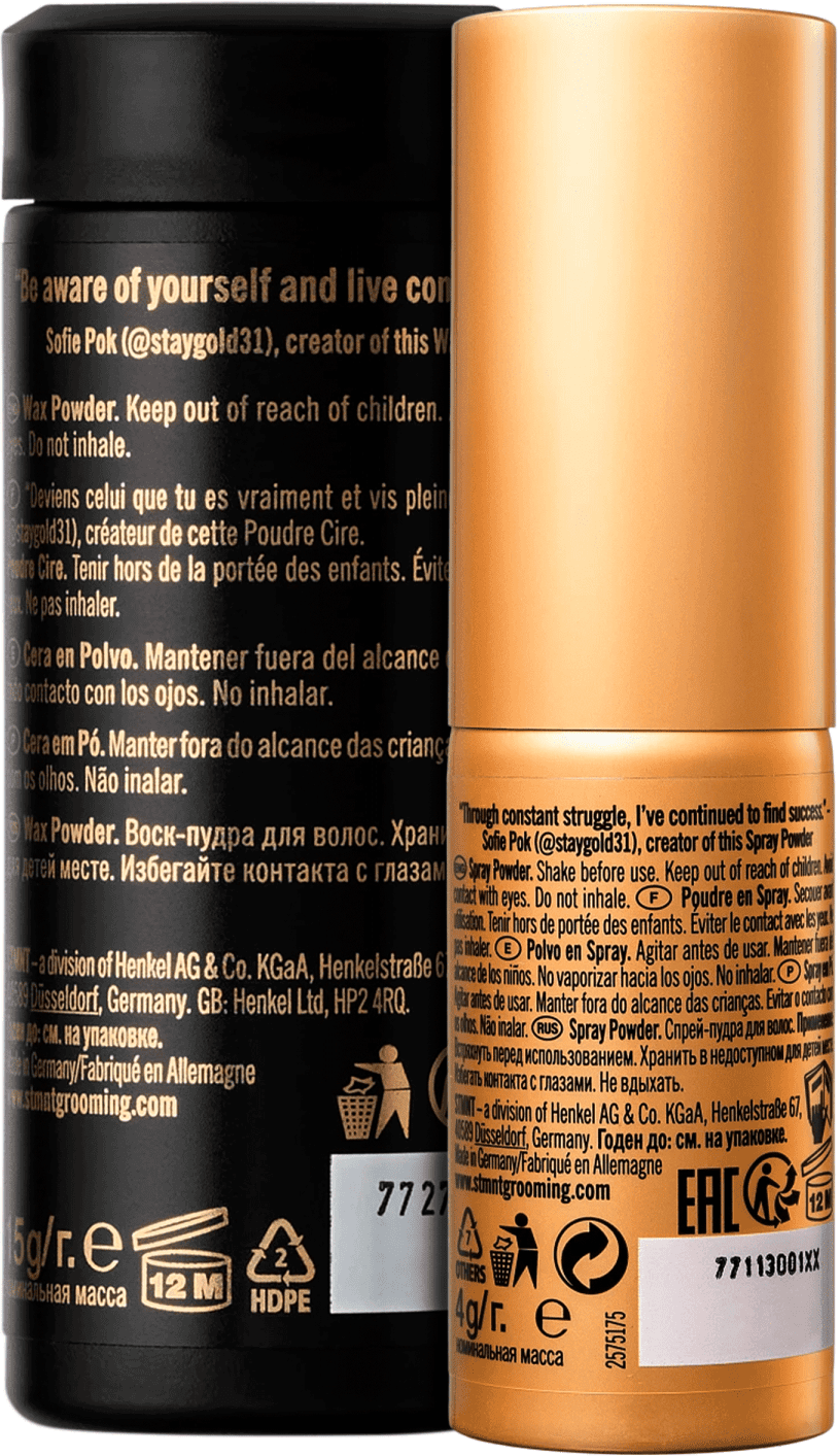 Kit STMNT Grooming Goods Spray & Wax Powder Beautybox