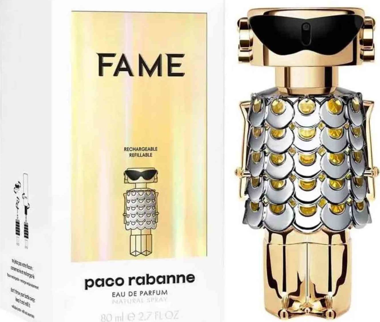 Fame by Paco Rabanne, 2.7 oz Eau De Parfum Spray for Women