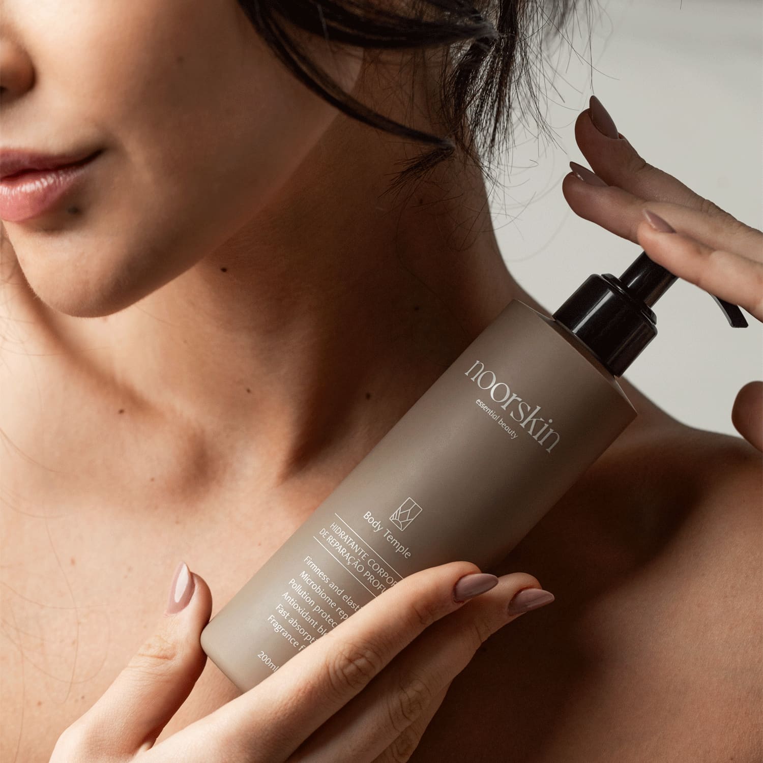Hidratante Corporal Noorskin Essential Beauty Body Temple 200ml