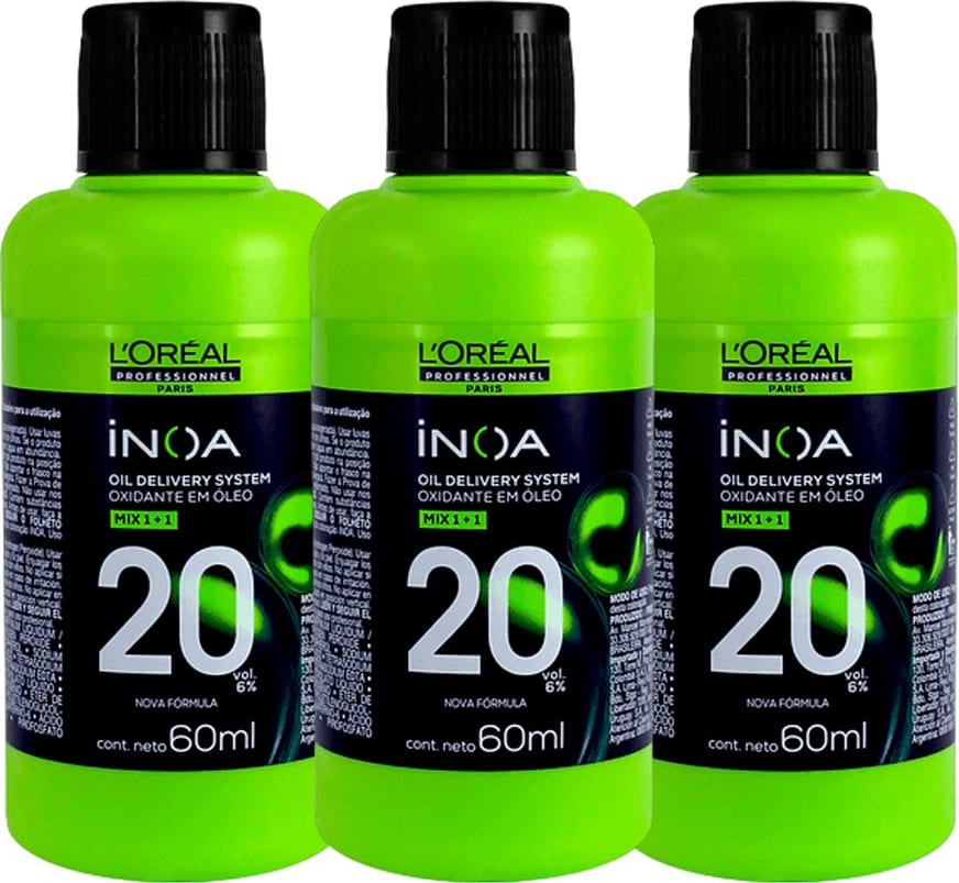 Kit L'Oréal Professionnel Inoa Oxidante 20 Volumes | Beleza na Web