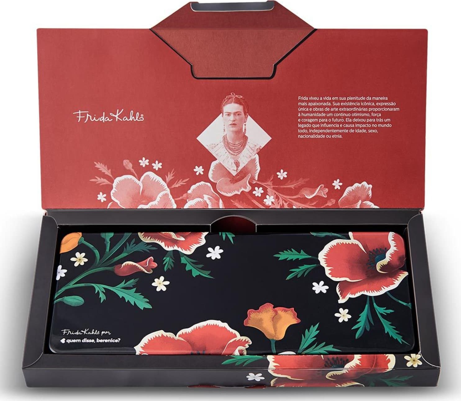 Kit Paleta Frida Kahlo + Batom Mate Frida Kahlo Vervida + Máscara de Cílios Big Bang