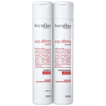 Kit Acquaflora Equilíbrio Queda Raiz Oleosa Pontas Secas Duo (2 Produtos)
