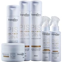 Kit Acquaflora Sol Mar Piscina Full (6 Produtos)