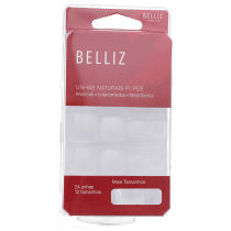 Belliz Naturais para os Pés - Unhas Postiças (24 unidades)