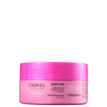 Cadiveu Professional Glamour Rubi Glossy - Máscara Capilar 200ml