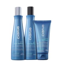 Kit C.Kamura Spiral Curl Definer Tri Oil Complex Trio (3 Produtos)