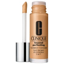 Base 2 em 1 Clinique Beyond Perfecting Foundation + Concealer 16 Toasted Wheat 30ml