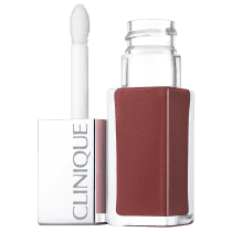 Clinique Pop Lacquer Lip Colour + Primer 1 Cocoa Pop - Batom Líquido Espelhado 6,5g
