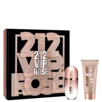 Conjunto 212 VIP Rosé Carolina Herrera Feminino - EDP 50ml + Loção75ml