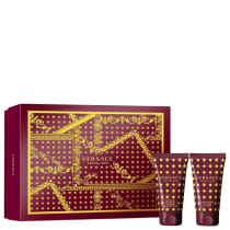Conjunto Crystal Noir Versace Feminino - Eau de Toilette 50ml + Gel de Banho 50ml + Loção Corporal 50ml