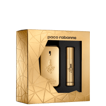 Conjunto Paco Rabanne 1 Million Masculino - Eau de Toilette 50ml + Eau de Toilette 10ml