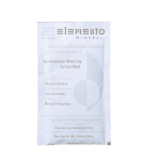 Máscara Facial Elemento Mineral Bio Argila Branca da Amazônia 30g