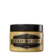 Felps Profissional Gold Million Desmaia Cabelo - Máscara Capilar 300g