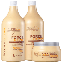 Kit Forever Liss Professional Force Repair Salon Trio (3 Produtos)