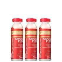 G.Hair Antiemborrachamento Plex - Ampolas Capilares 3x30ml