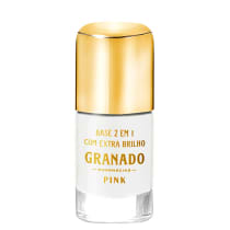 Granado Pink 2 em 1 com Extra Brilho - Base Incolor para Unhas 10ml
