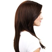 Hairdo Chocolate Com Mechas Cobre - Aplique Liso em Camadas 63cm