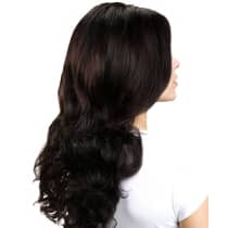 Hairdo Castanho Super Escuro - Aplique Ondulado 58cm