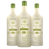 Kit Inoar Argan Oil System (3 Produtos)