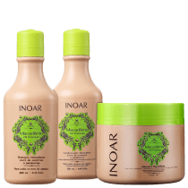 Kit Inoar Macadâmia Oil Premium Hidratação Uso Diário (3 Produtos)