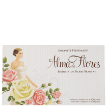 Kit Alma de Flores Essência de Flores Brancas - Sabonetes em Barra 3x130g