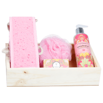Kit Banho Orgânica Beleza Framboesa & Orquídea (4 produtos)