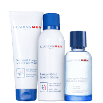 Kit Barba Clarins Men Smooth Shave (3 produtos)