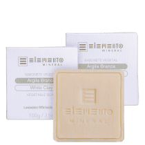 Kit Elemento Mineral Argila Branca (3 Produtos)