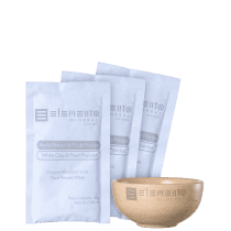 Kit Elemento Mineral Argila Branca & Pó de Pérolas (4 produtos)